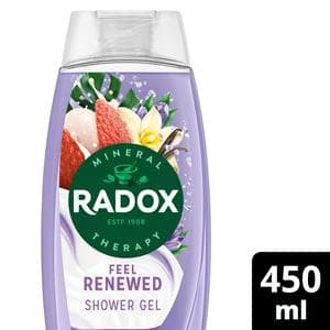 Radox 450ml Mineral Therapy Feel Renewed Shower Cream