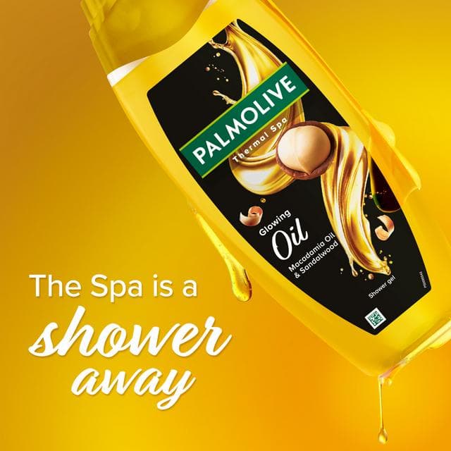Palmolive 400ml Thermal Spa Glowing Oil Shower Gel Body Wash - gallery image 2