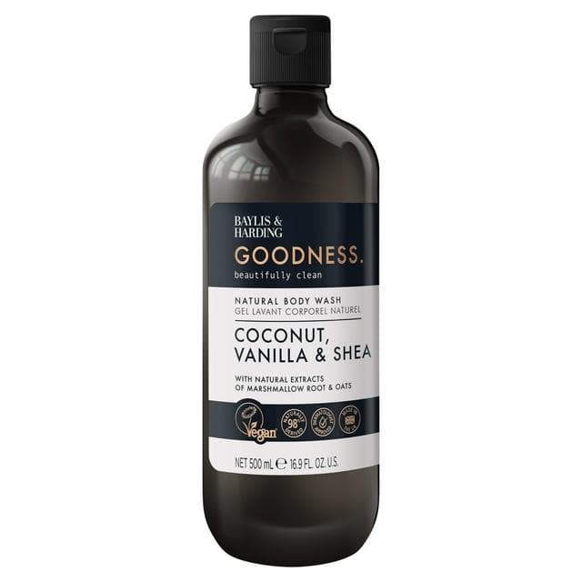 Baylis & Harding 500ml Goodness Coconut, Vanilla & Shea Body Wash - gallery image 1