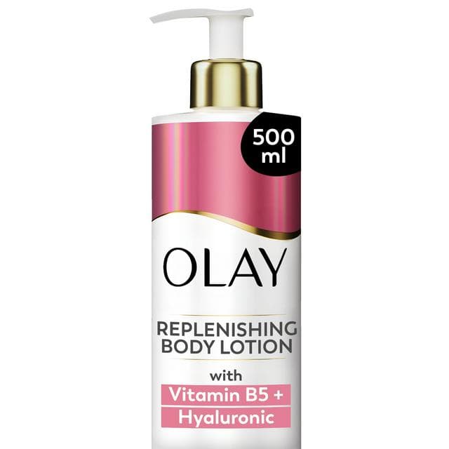 Olay 500ml Replenishing Hyaluronic Acid Hydrating Soft & Plumping Skin Body Lotion - gallery image 1