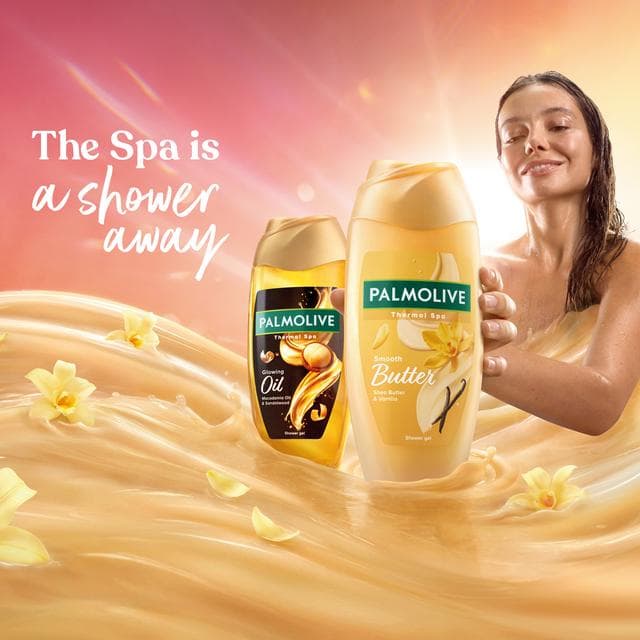 Palmolive 400ml Thermal Spa Smooth Butter Shower Gel Body Wash - gallery image 5