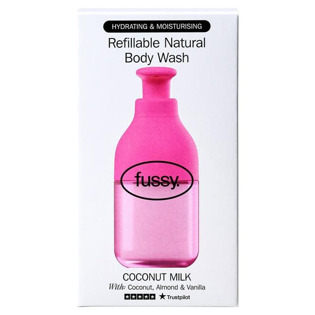 Fussy 320ml Coconut Milk Refillable Natural Body Wash - gallery image 1