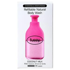 Fussy 320ml Coconut Milk Refillable Natural Body Wash