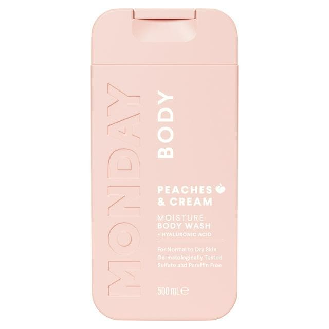 Monday Haircare 500ml Peaches & Cream Moisture Body Wash - gallery image 1