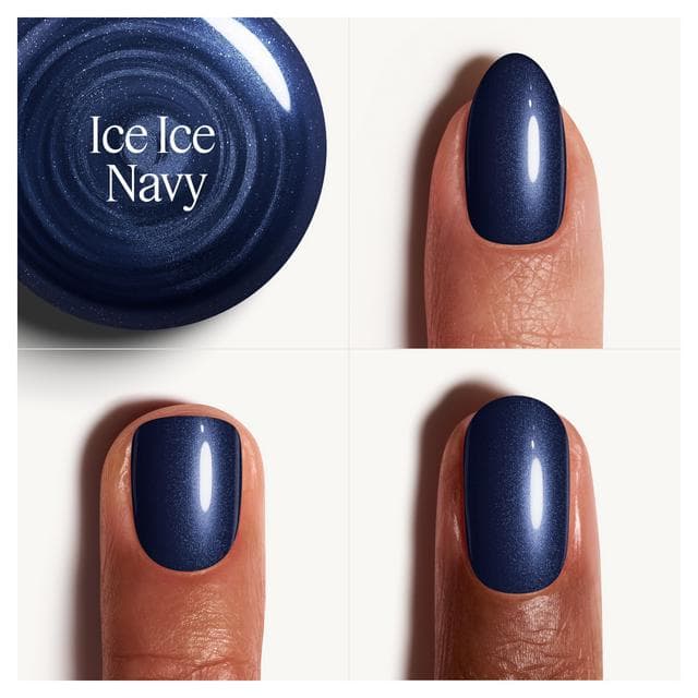 Essie Nail Polish 572 Gel Couture Ice Navy Ba 260 13.5ml - gallery image 3