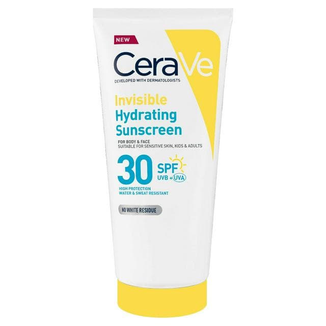 CeraVe 177ml Invisible Hydrating SPF 30 Sunscreen - gallery image 1
