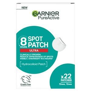 Garnier Pure Active 22 Patches Reduce the Appearance of Spots in 8 Hours Ultra Thick Spot Patch