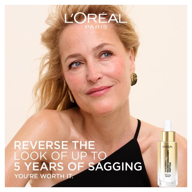 L'Oréal Paris Age Perfect Skin 30ml Peptide & Niacinamide Micro Collagen Firming Serum - gallery image 4