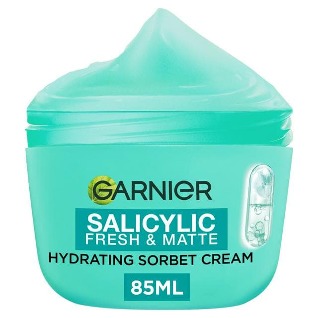 Garnier Salicylic Fresh & Matte, Niacinamide, Centella Asiatica, Hydrating Sorbet Cream - gallery image 1