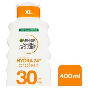Garnier Ambre Solaire 400ml SPF 30 Hydra Sun Cream Lotion