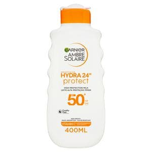 Garnier Ambre Solaire 400ml SPF 50 Hydra Sun Cream Lotion