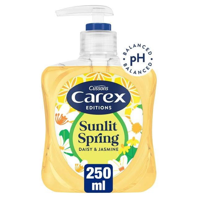 Carex Editions 250ml Sunlit Spring Daisy & Jasmine Antibacterial Hand Wash - gallery image 1
