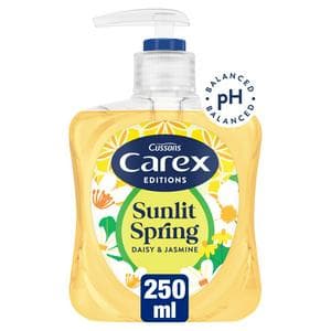 Carex Editions 250ml Sunlit Spring Daisy & Jasmine Antibacterial Hand Wash