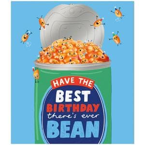 Sainsbury’s Birthday Beans Greeting Card Design