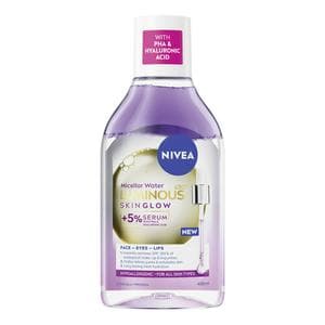Nivea 400ml Lumninous Skin Glow Serum Infused Micellar Water