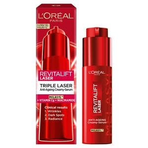 L'Oréal Paris Revitalift Melasyl + Vitamin C + NiacinamideTriple Laser Anti Ageing Creamy Serum