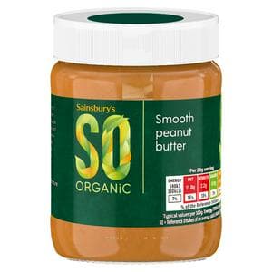 Sainsbury's 340g Smooth Organic Peanut Butter