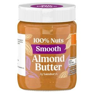 Sainsbury's 340g 100% Smooth Almond Butter