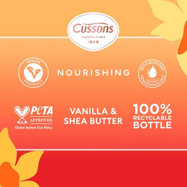 Cussons Collection 500ml Nourishing Vanilla & Shea Butter Hand Wash - gallery image 5