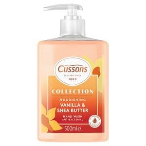 Cussons Collection 500ml Nourishing Vanilla & Shea Butter Hand Wash