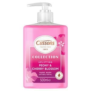 Cussons Collection 500ml Uplifting Peony & Cherry Blossom Hand Wash