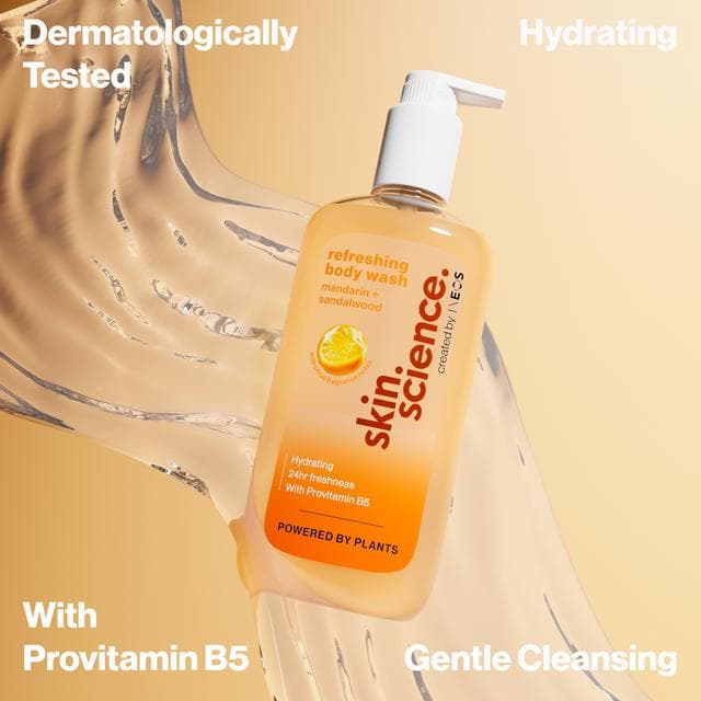 Ineos Skin Science 500ml Mandarin + Sandalwood Body Wash - gallery image 3