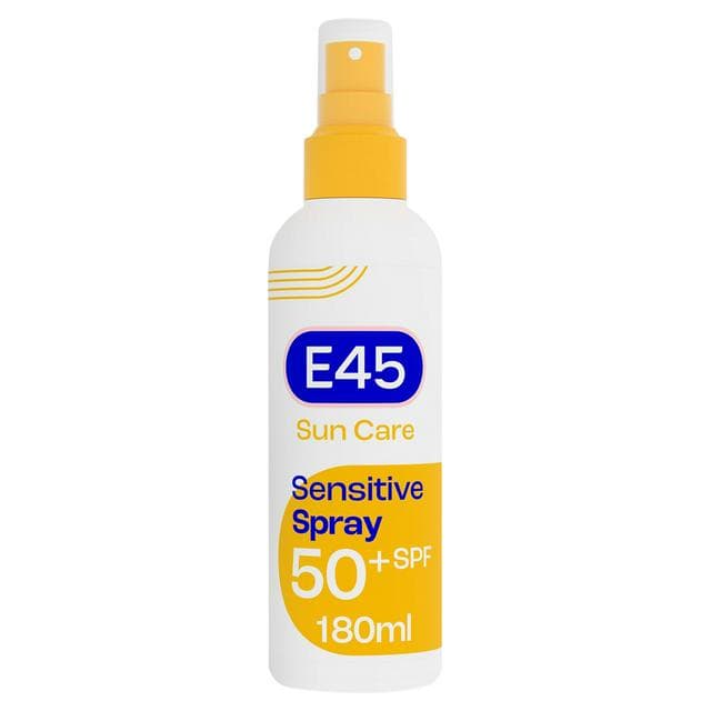 E45 180ml Sun Care 50+ SPF Sensitive Spray - gallery image 1