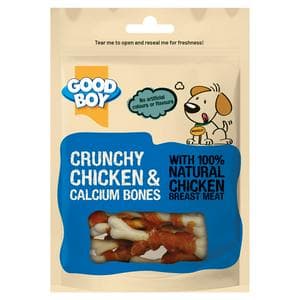 Good Boy 90g Crunchy Chicken & Calcium Bones Dog Treats