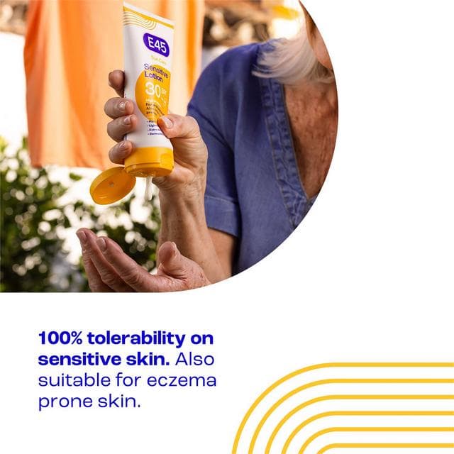 E45 180ml Sun Care 30 SPF Sensitive Lotion - gallery image 5