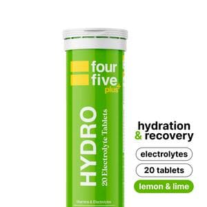 Fourfive 20 x Plus+ Lemon & Lime Flavour Hydro Electrolyte Tablets