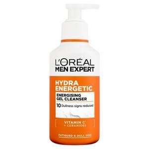 L'Oréal Paris Men Expert 260ml Hydra Energetic Energising Revititalize Gel Cleanser