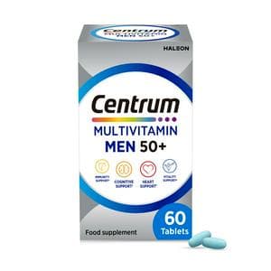Centrum 60 x Men 50+ Multivitamins & Vitamin Tablets