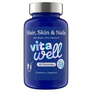 Vitawell 60 x Hair, Skin & Nails Strawberry Gummies