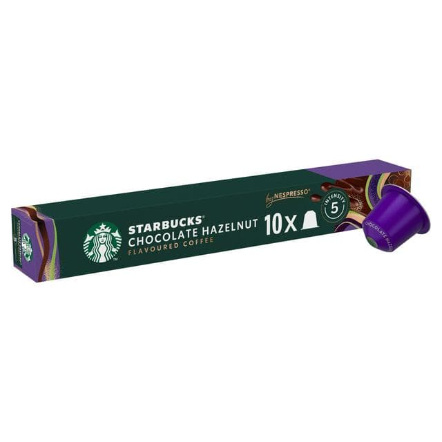 Starbucks Chocolate Hazelnut by Nespresso Coffee Pods 51g - gallery image 1