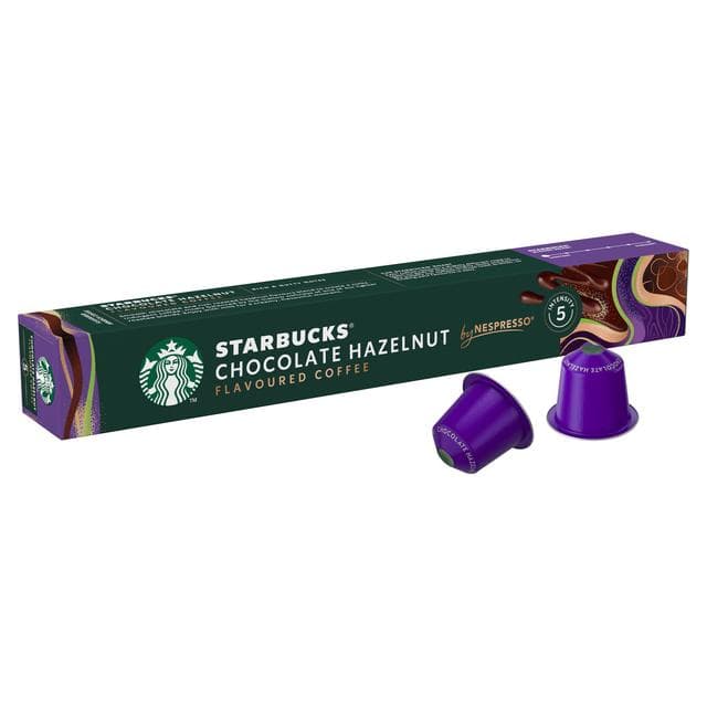 Starbucks Chocolate Hazelnut by Nespresso Coffee Pods 51g - gallery image 2