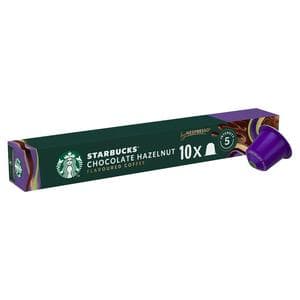 Starbucks Chocolate Hazelnut by Nespresso Coffee Pods 51g