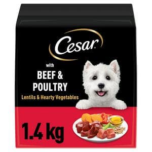 Cesar 1.4kg Fresh Beef, Poultry & Vegetables Adult Dry Dog Food