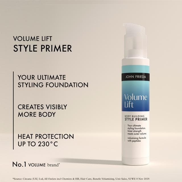 John Frieda 90ml Volume Lift Body Building Style Primer - gallery image 2