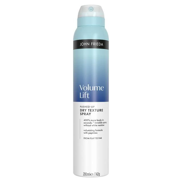John Frieda 200ml Volume Lift Pushed Up Dry Texture Spray - gallery image 1