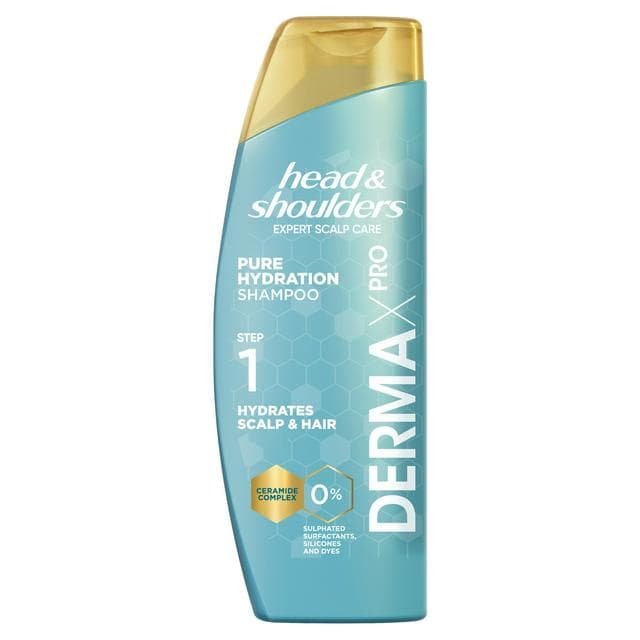 Head & Shoulders Dermaxpro 300ml Pure Hydration for Dry Scalp Anti Dandruff Shampoo - gallery image 1