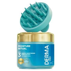Head & Shoulders Dermaxpro 300ml Moisture Ritual Scalp & Hair Mask with Scalp Massager