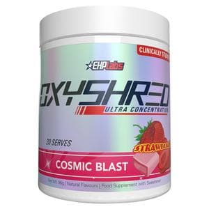 EHP Labs 96g Oxyshred Ultra Concentration Strawberry Cosmic Blast