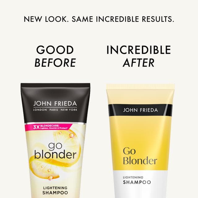 John Frieda 250ml Go Blonder Lightening Shampoo - gallery image 2