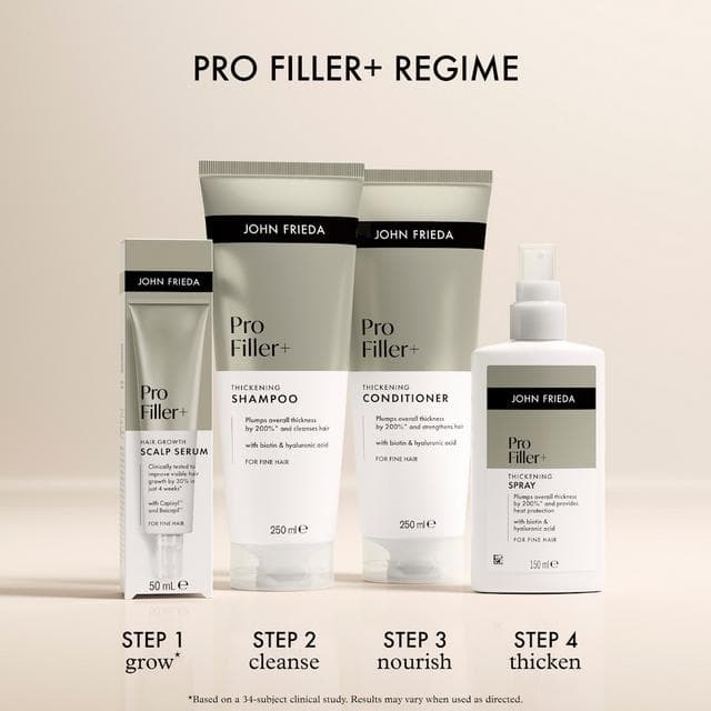 John Frieda 250ml Pro Filler+ Thickening Conditioner - gallery image 5