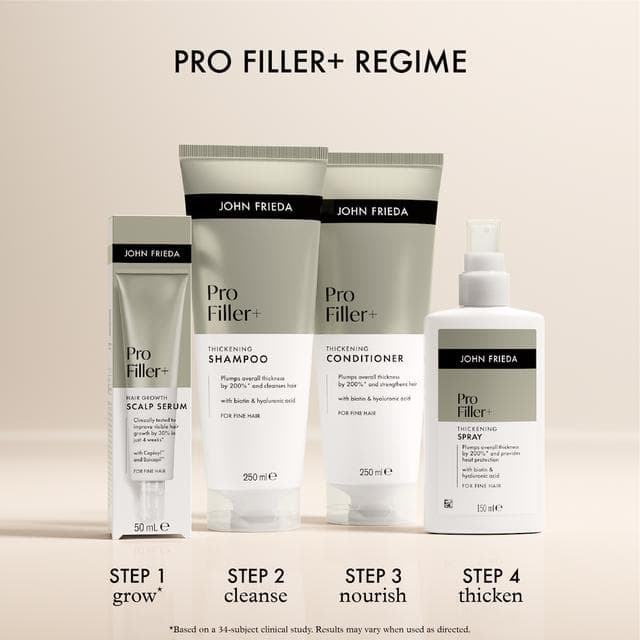 John Frieda 50ml Pro Filler + Hair Growth Scalp Serum - gallery image 5
