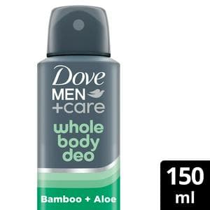 Dove Men+Care 150ml Bamboo & Aloe Whole Body Deodorant Spray