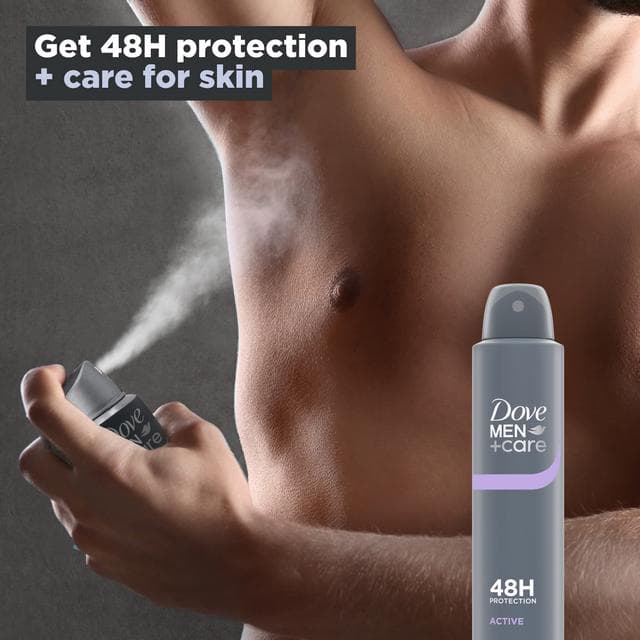 Dove Men+Care 200ml Active Antiperspirant Aerosol Deodorant Spray, FIFA Limited Collection - gallery image 3