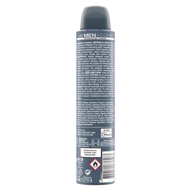 Dove Men+Care 200ml Active Antiperspirant Aerosol Deodorant Spray, FIFA Limited Collection - gallery image 6
