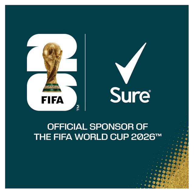 Sure Men 250ml Nonstop Protection Cobalt Dry Antiperspirant Aerosol Deodorant Spray, FIFA Limited Collection - gallery image 5