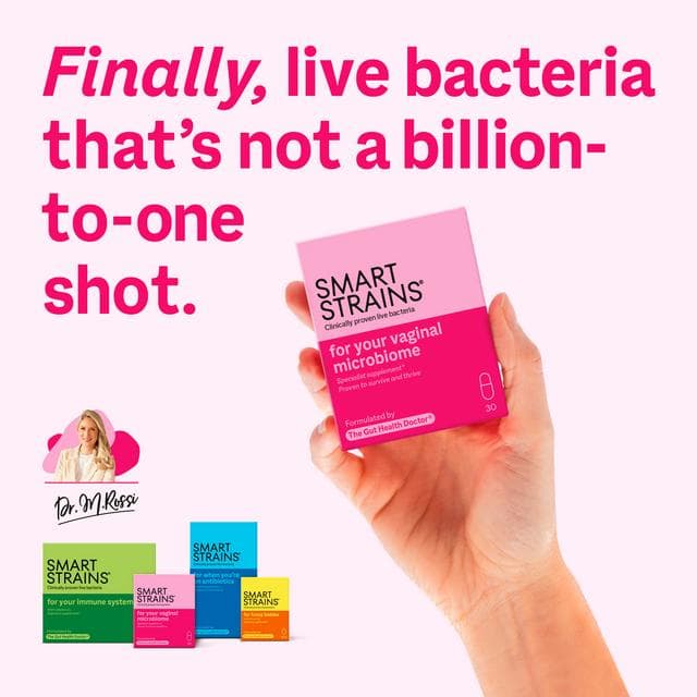 Smart Strains 30 Day Supplement for Women’s Vaginal & Intimate Health Probiotic Capsules - gallery image 6